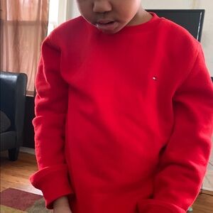 Tommy Hilfiger Red Sweatshirt-Boys